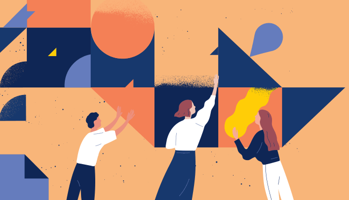 illustration TOUS MOBILISES POUR DEMAIN